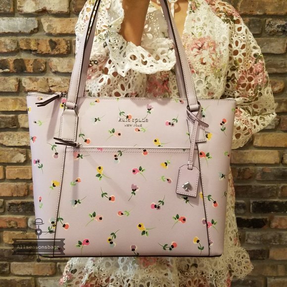 kate spade Handbags - Kate spade Cameron Pocket Tote LARGE ditsy FLORAL